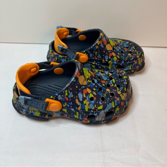 CROCS Toddler Classic All-Terrain Terrazzo Shoes 10C - Picture 4 of 11